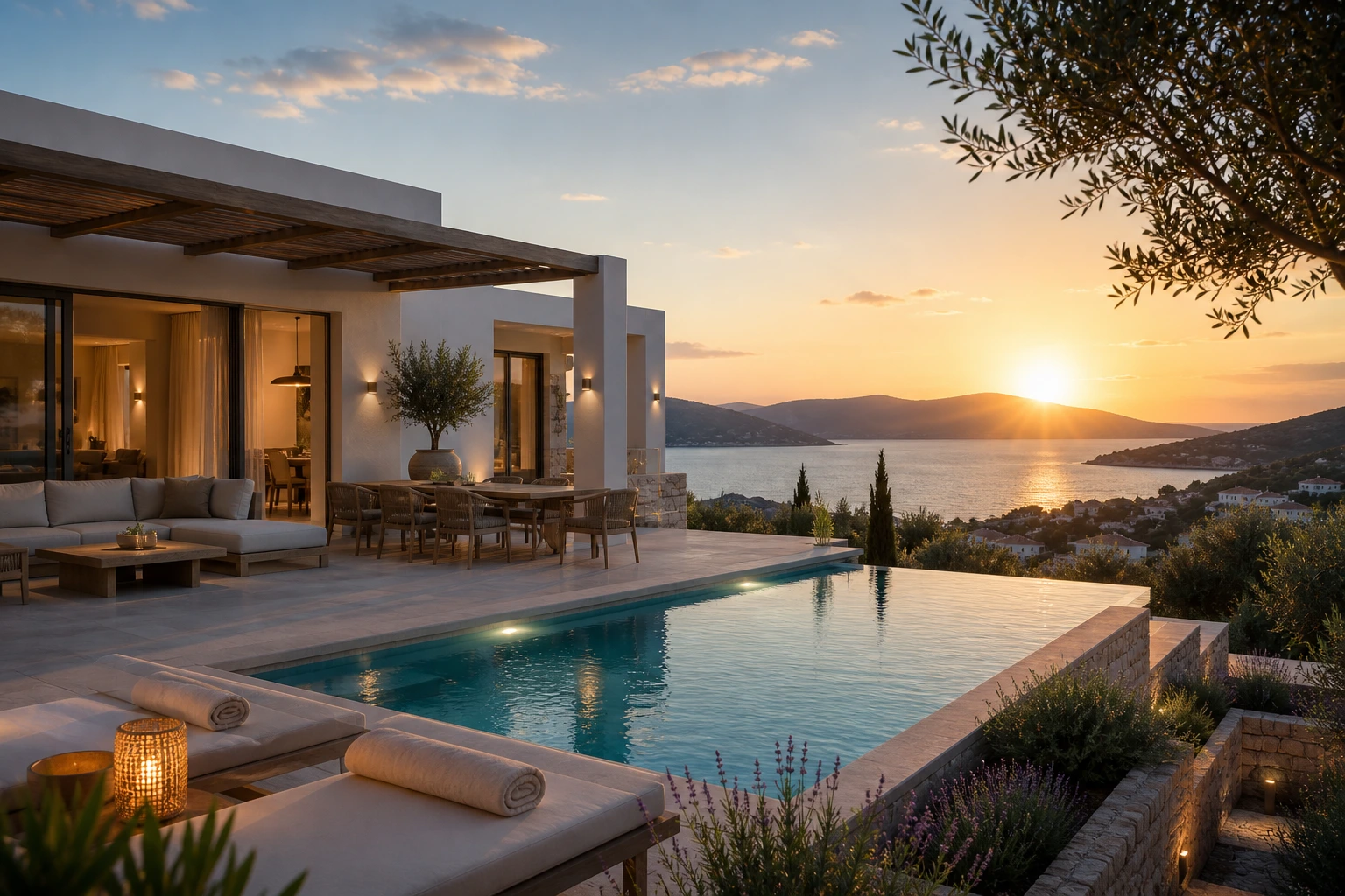 Luxury villa experience in Ermionida with premium concierge services by Crownpath
